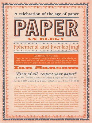 cover image of Paper